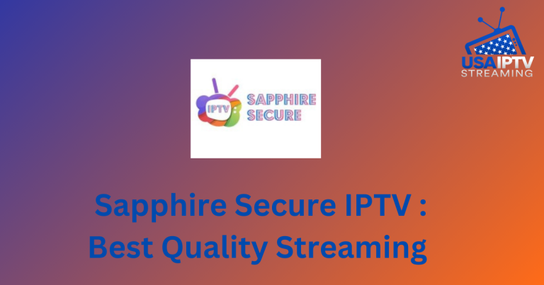 Sapphire Secure IPTV